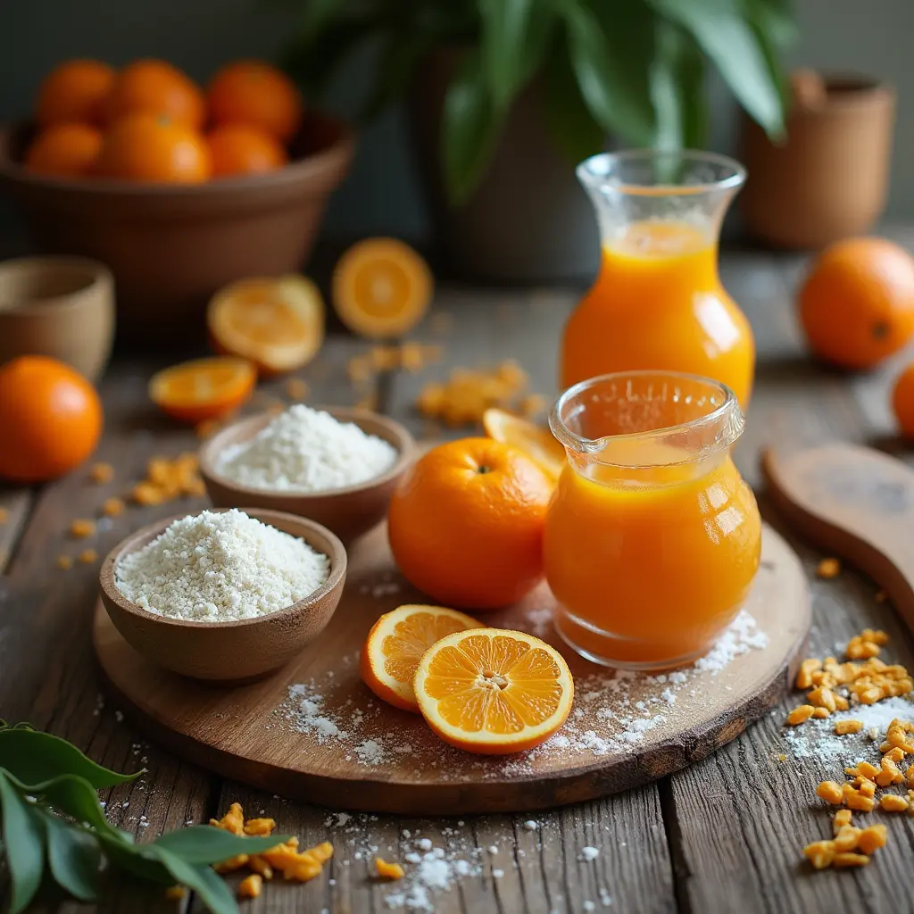 bizcocho de naranja