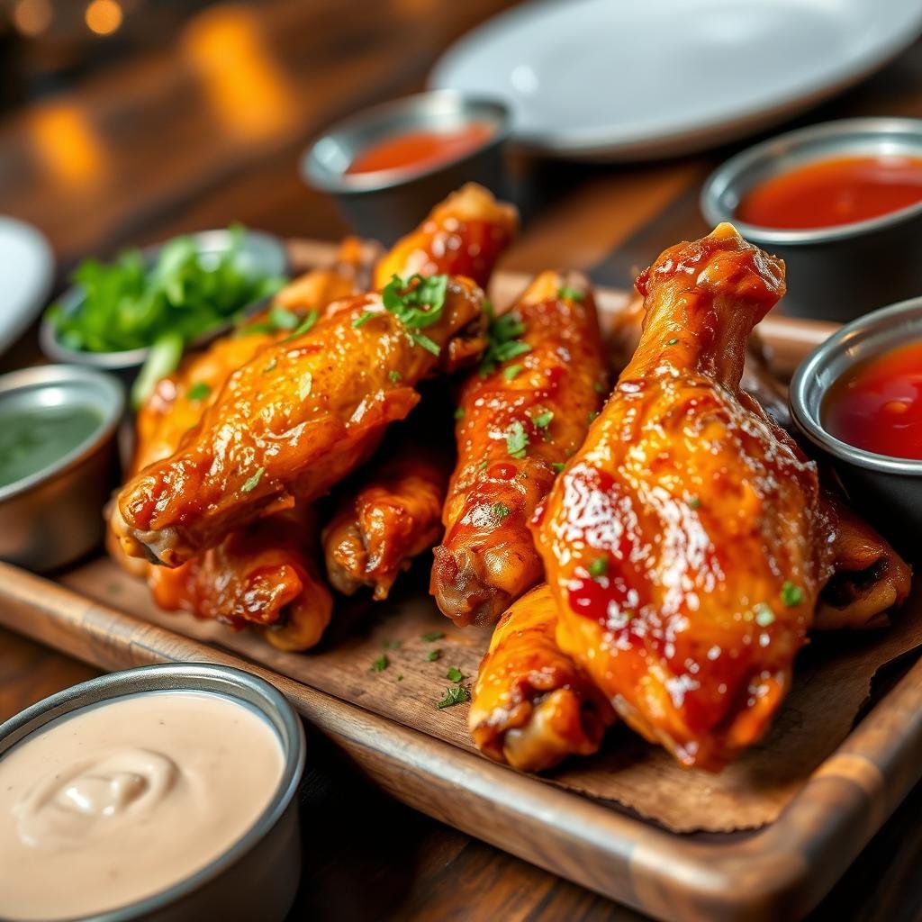 alitas de pollo al horno