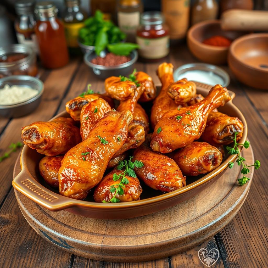 alitas de pollo al horno