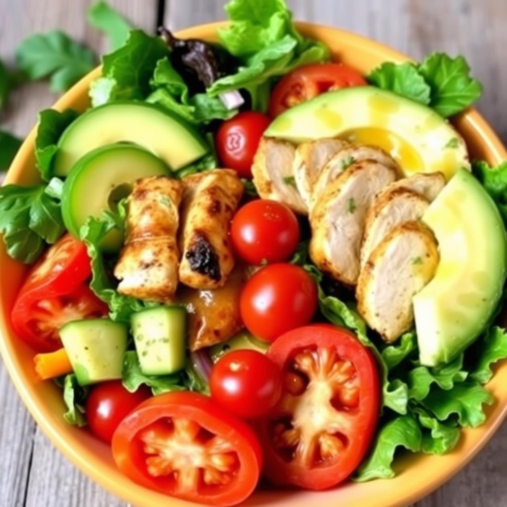 Ensalada de pollo