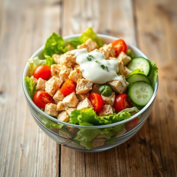 Ensalada de pollo