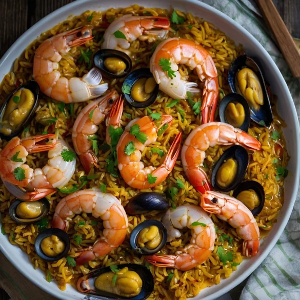 paella de marisco