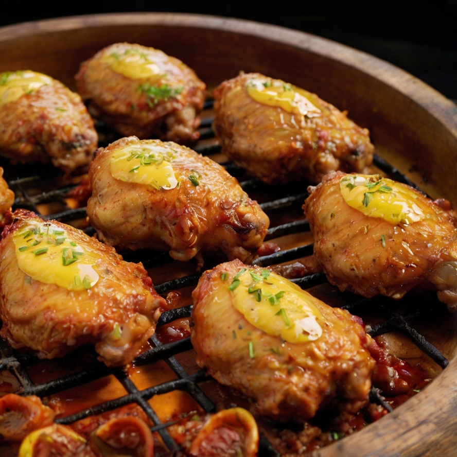 alitas de pollo crujientes al horno