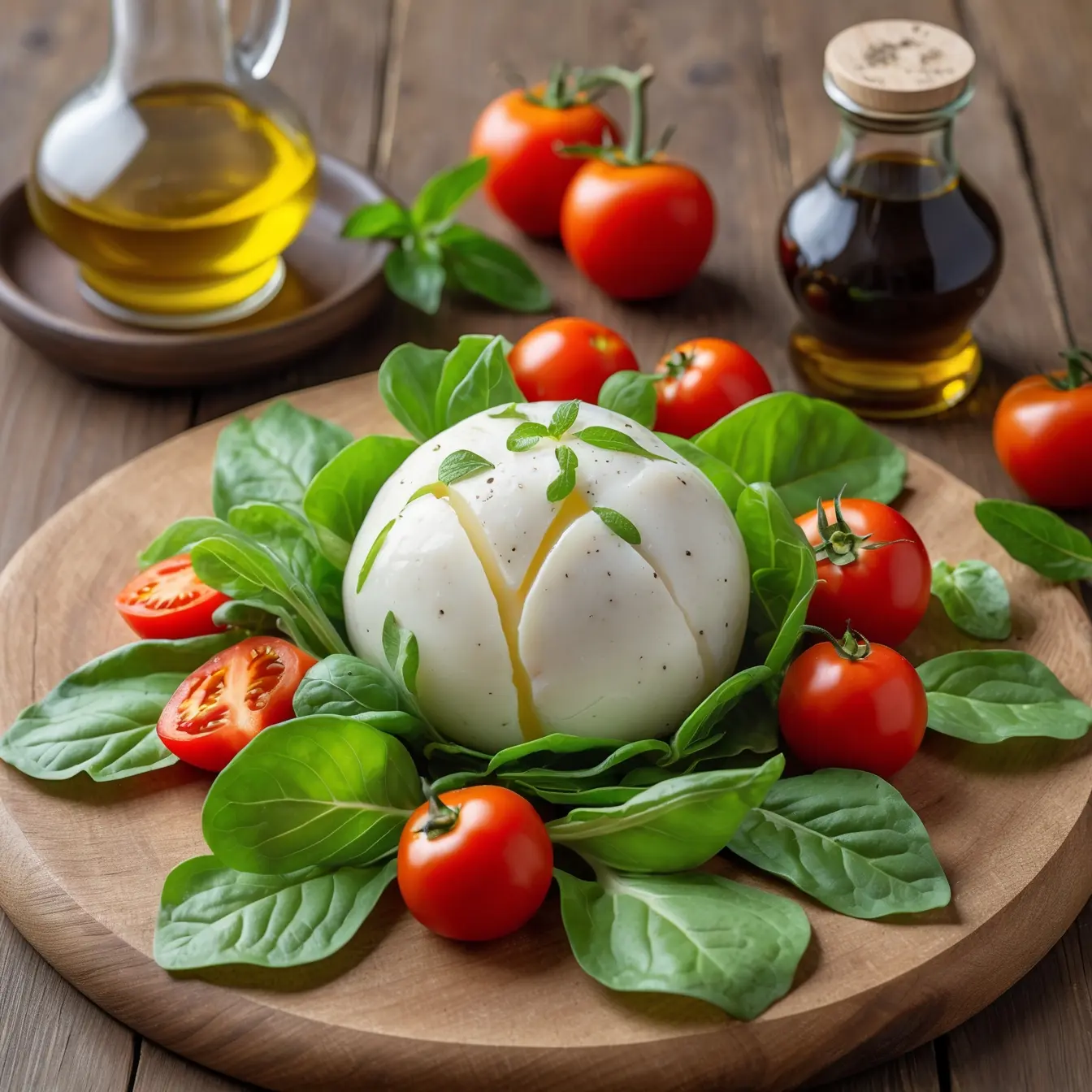 ensalada de burrata