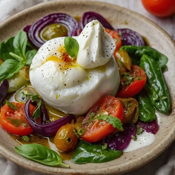 ensalada de burrata