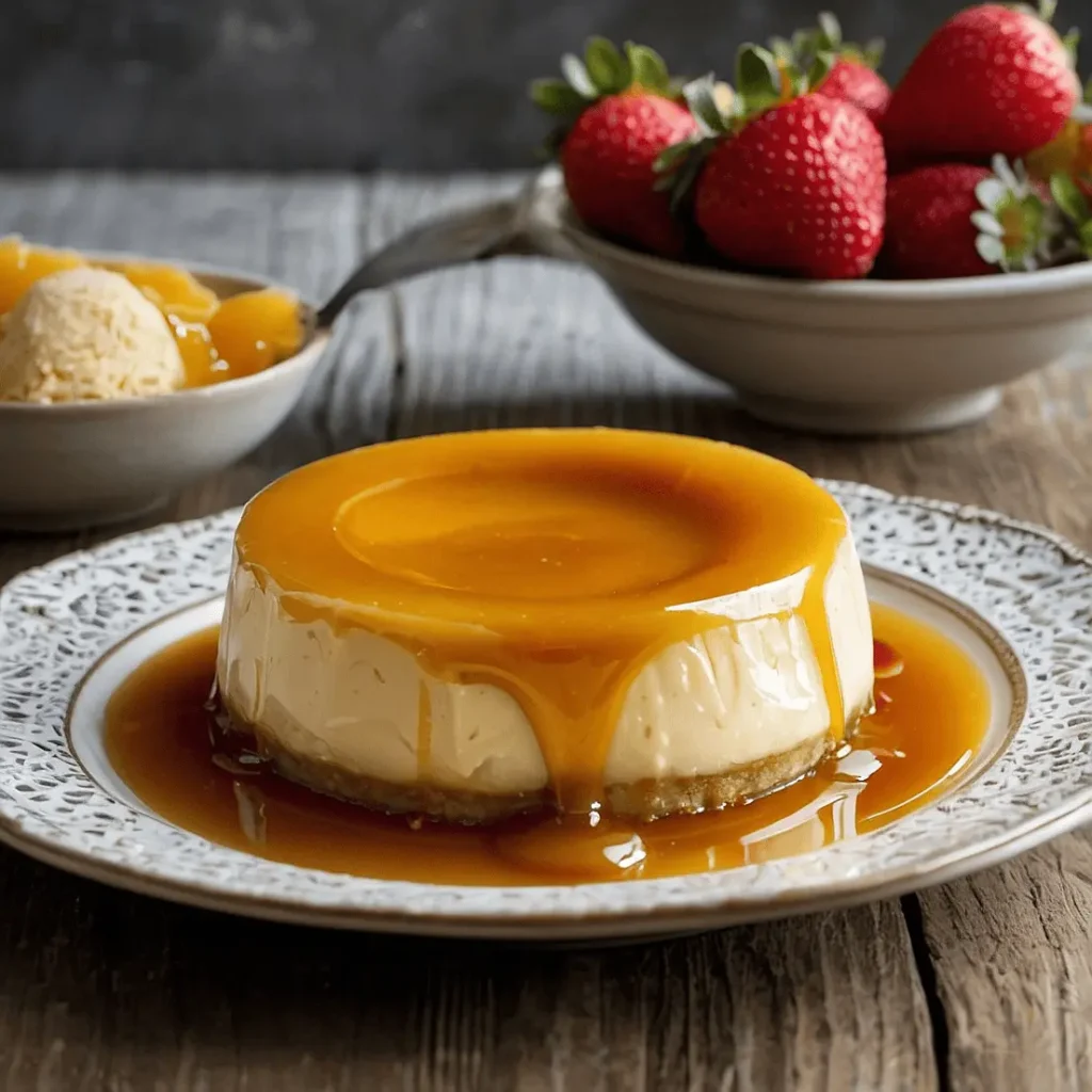 flan de yogur