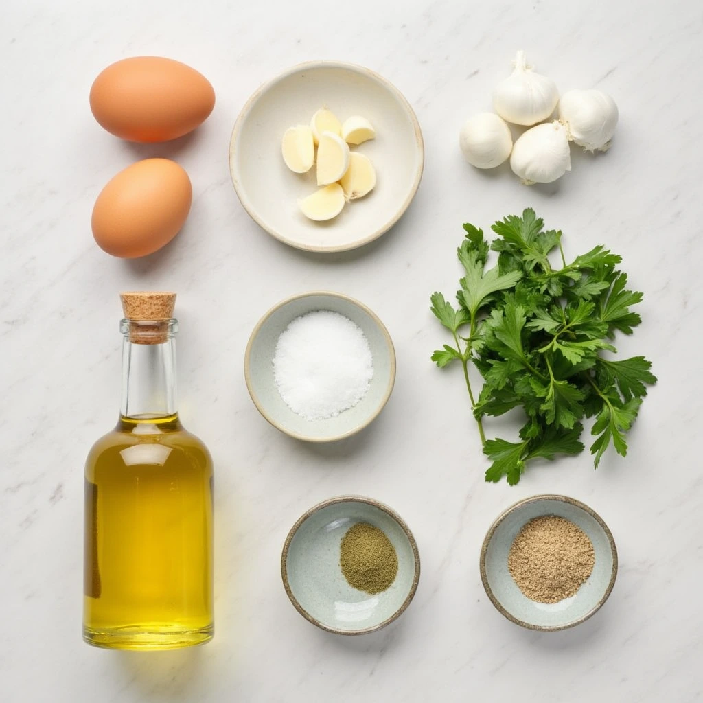 Ingredientes para Preparar Huevos Tontos