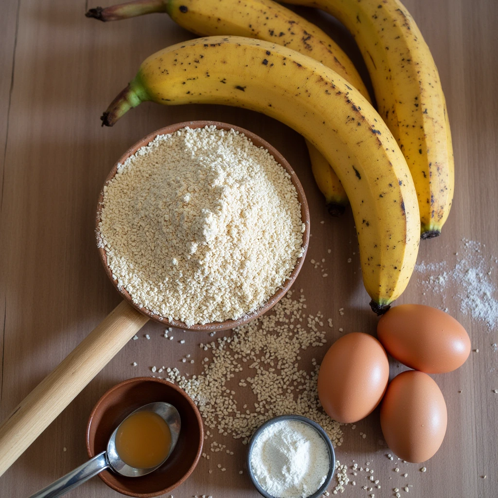 tortitas avena y platano
