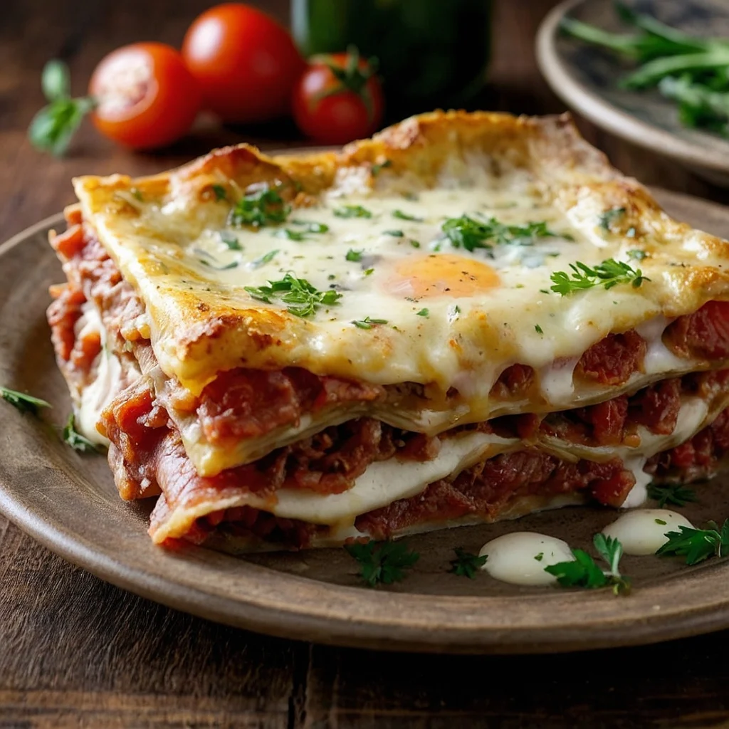 receta lasaña de carne