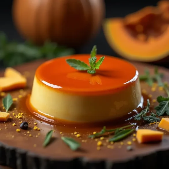 flan de calabaza