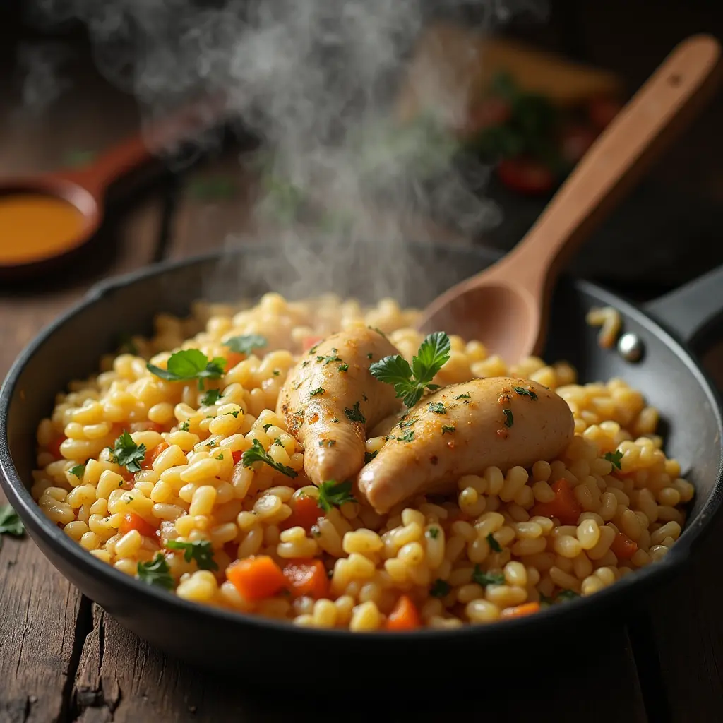 receta de arroz con pollo